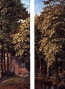 Gerard David Forest scene oil painting on canvas